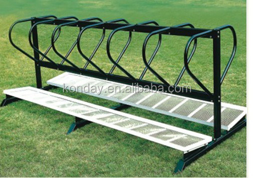 Multi Types Bag Rack Golf Driving Range Equipment Golf Bag Storage Rack and Protector Metal Golf Bag Organizer Display