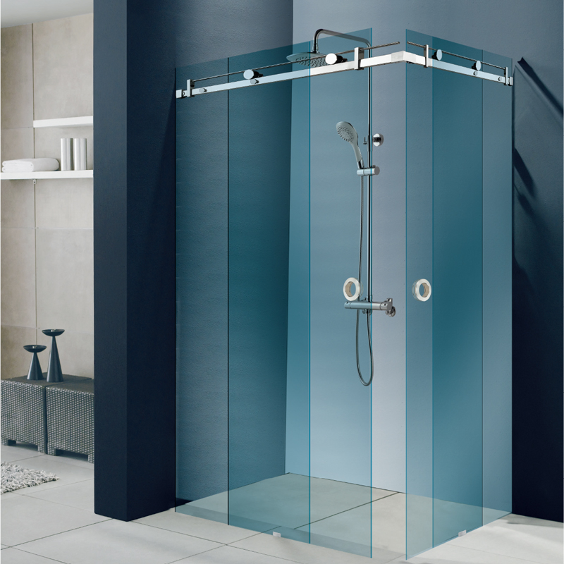 OEM Sliding Shower Door Track Accessories ASTM-Standard Stainless-Steel Top Support Bar
