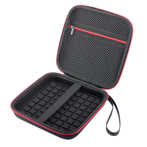 Large Capacity Waterproof EVA Hard Shell Golf Travel Case Custom Special Zipper Case Resistant Durable Protective for Golf Balls