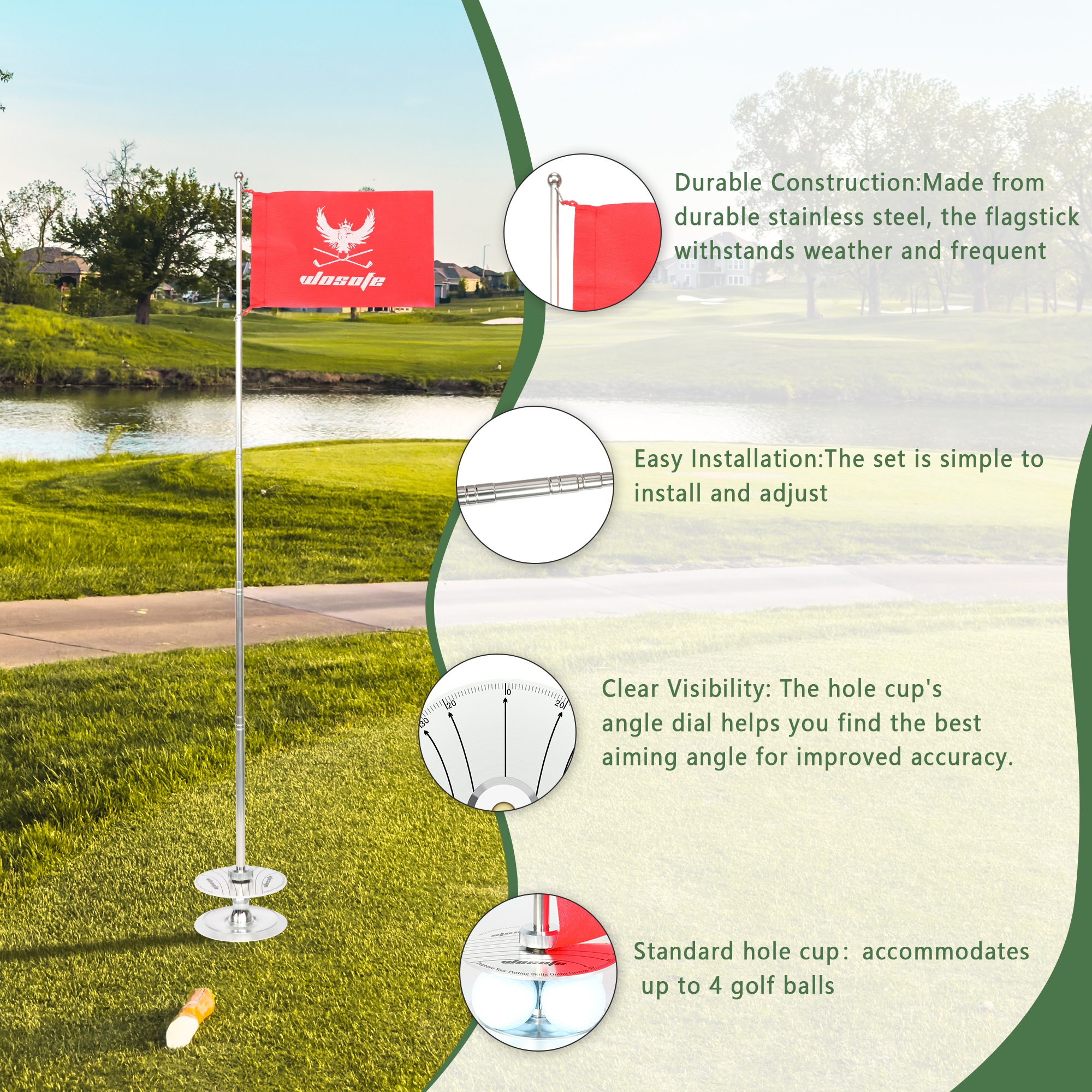 Wholesale Logo Indoor Outdoor Trainer Silver Adjustable Factory Direct Custom Oem Golf Swing Putting Practice Aids Training