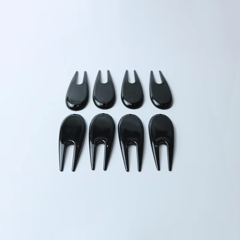 Golf Accessories Various Widely Used Plastic Golf Pitch Fork Divot Repair Tool With Ball Marker