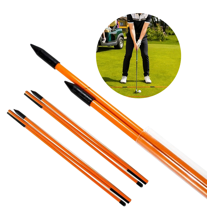Adjustable Golf Training Aids Golf Alignment Sticks - High Precision Alignment Sticks for Putting Practice