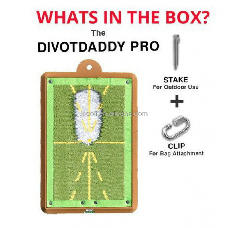 Golf Training Mat for Swing Detection, Golf Hitting Mat Path Feedback Golf Practice Mat Golf, Impact Mat Golf Training Aid