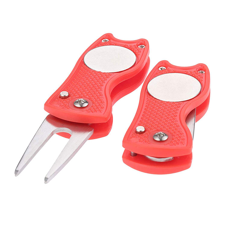 Customized Sport Style Golf Ball Marker Pitch Mark &amp; Divot Repair Tool Golf Accessory