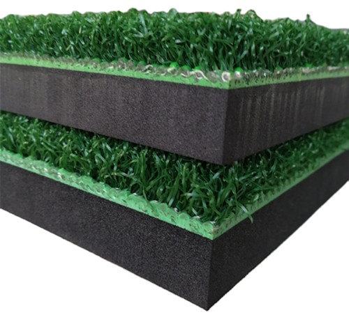 1515B Commercial Factory Made Nylon Turf Golf Training Aids Golf Practice Swing Hitting Driving Range Mat