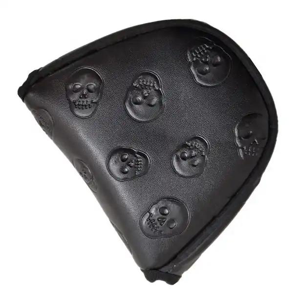 Golf Mallet Putter Head Cover Headcovers Custom Embossed Logo Golf Accessories