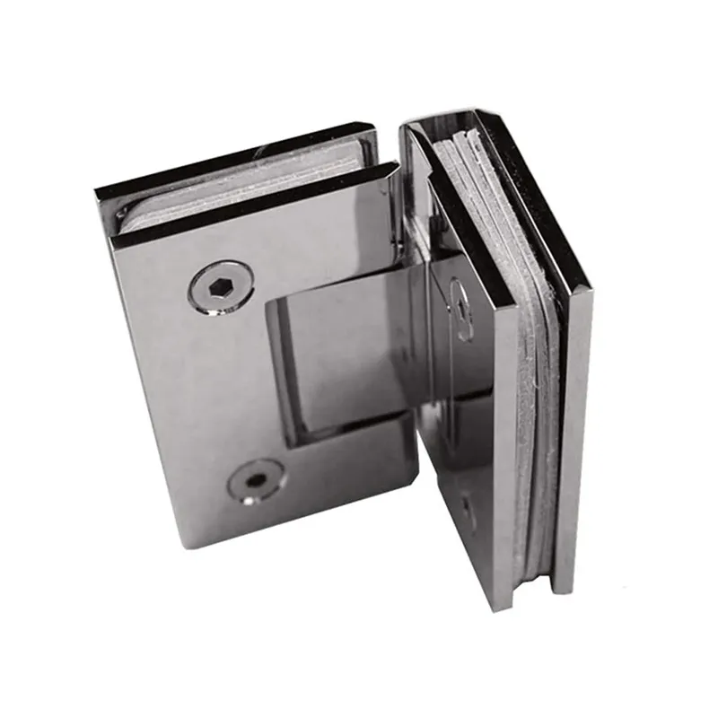 800-1200mm Bathroom Glass Support Bar Beveled Clip Shower Accessories