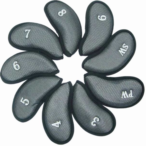 Custom Stylish Pink Golf Iron Club Head Covers for Protection