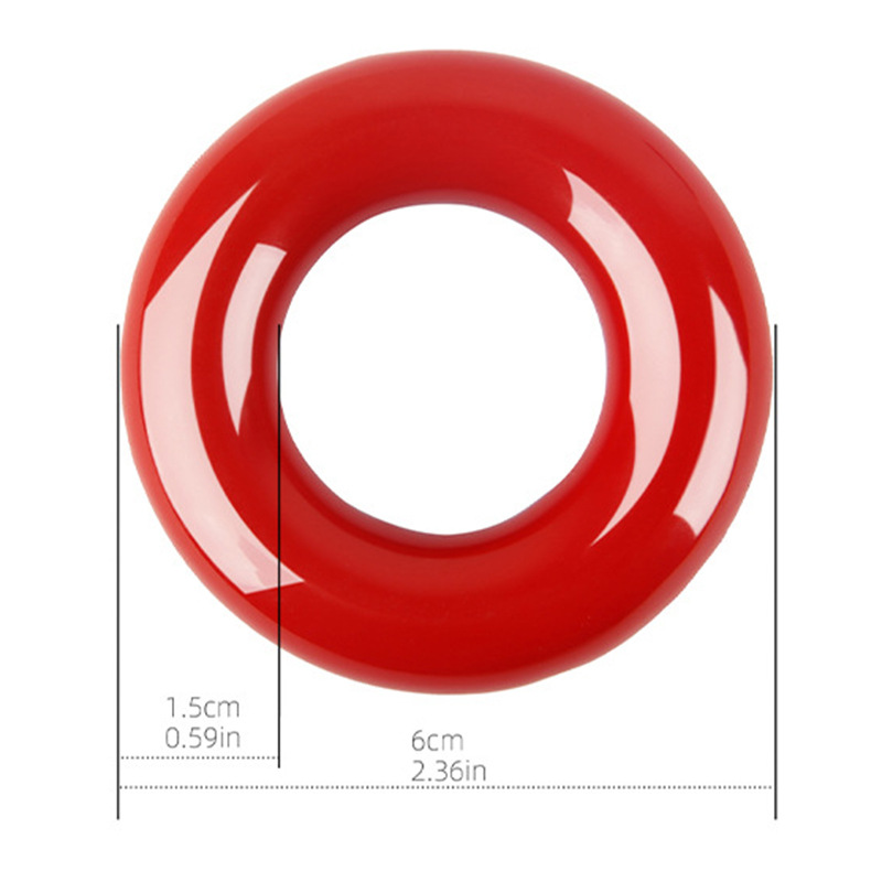 Red/Black Golf Weighted Swing Ring Practice Aids Golf Swing Training Rings for Golf Sports Practice