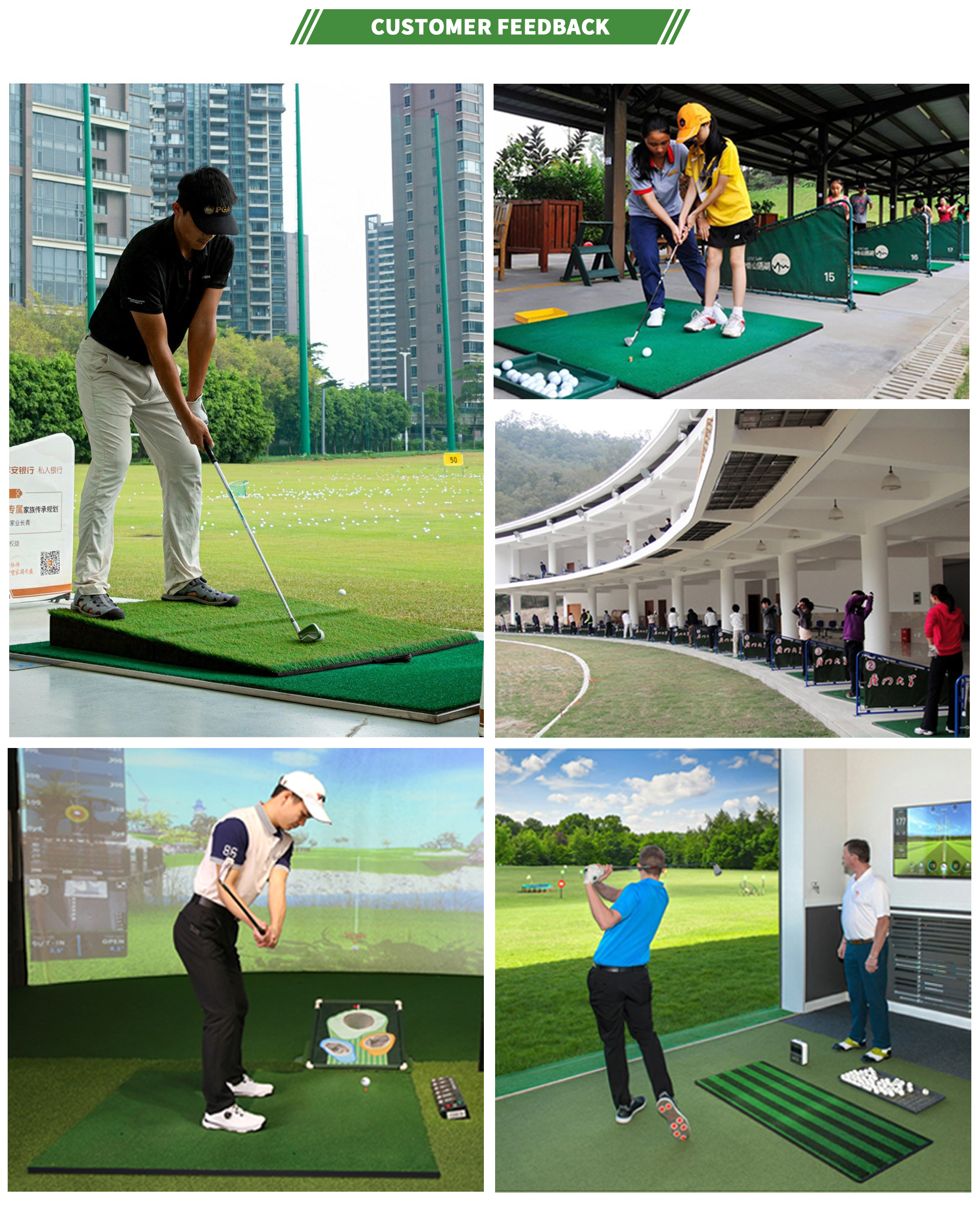 Golf Hitting Mat Specification