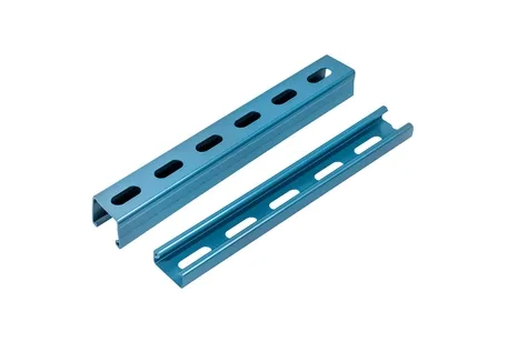 Vertical Support Accessory Galvanized C-Shaped Steel Strut Channel Accessory for Versatile Applications