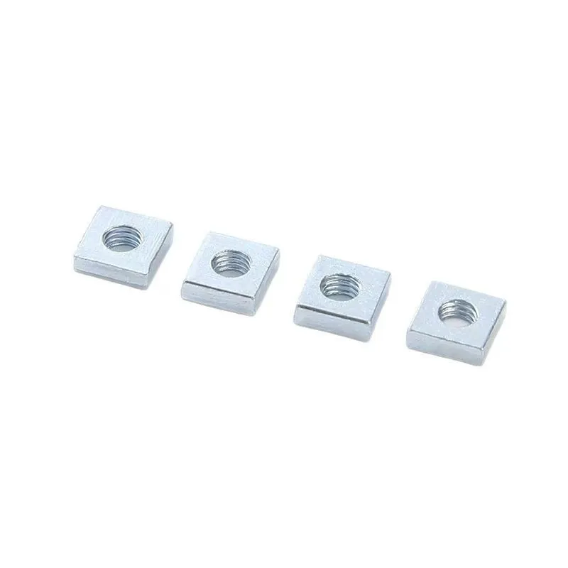 Durable Square Nut Accessories with Galvanized Square Screw Cap Support