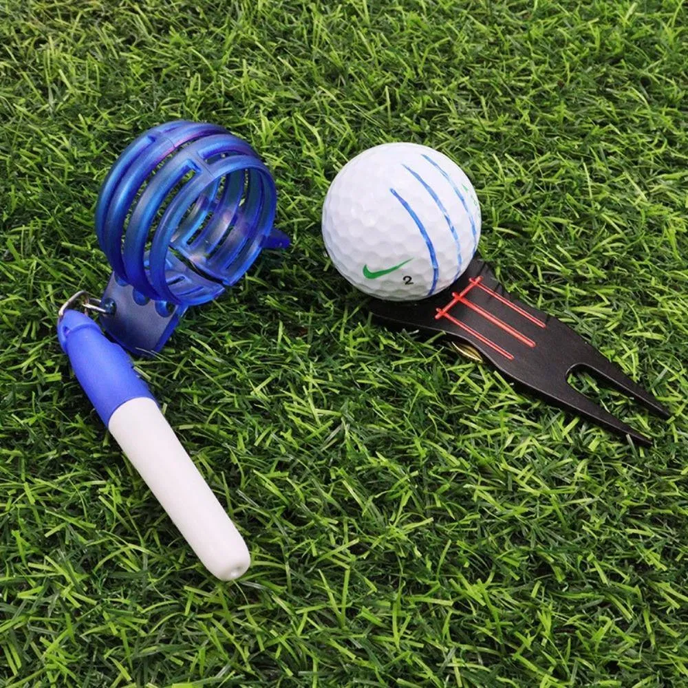 Golf Ball Marker Repair Divot Tools Custom Logo Design Magnetic Bulk Metal Golf Accessories Bl20597