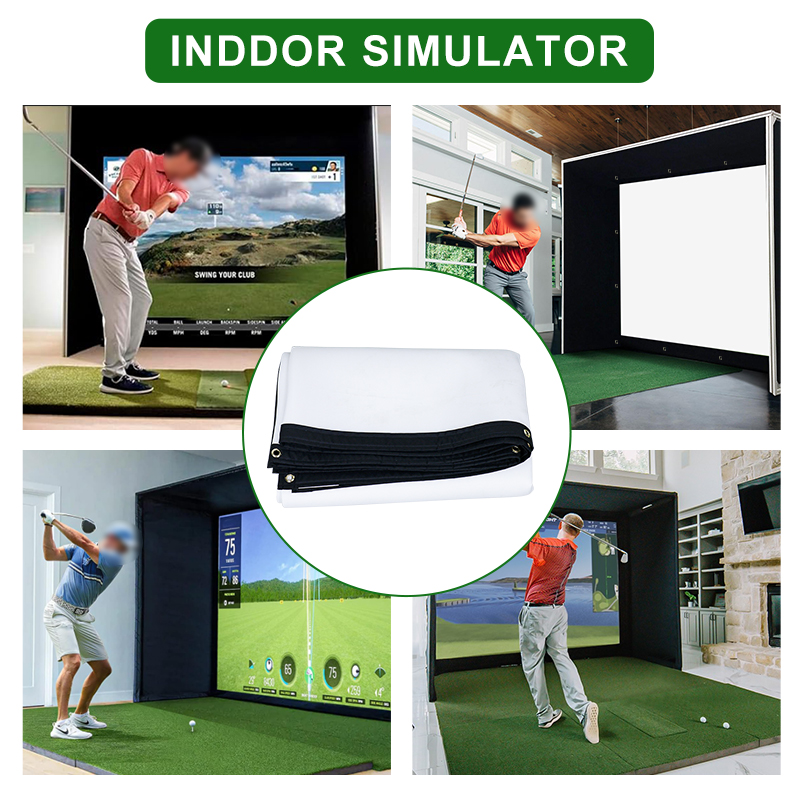 Golf Simulator Impact Screen Detail 5