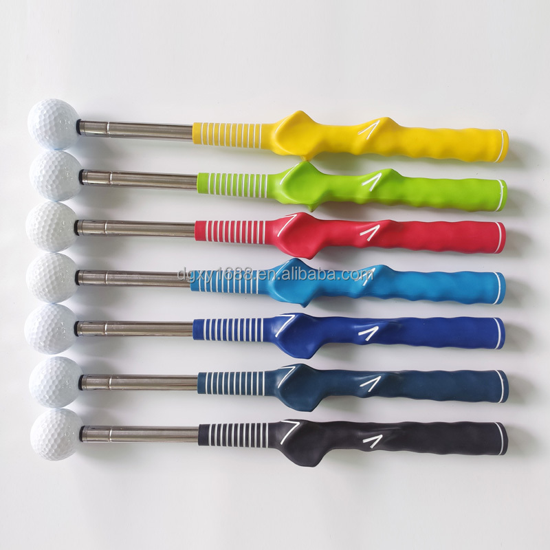 Retractable Telescopic Golf Grip Trainer Swing Training Aids for Warm-up and Tempo Training