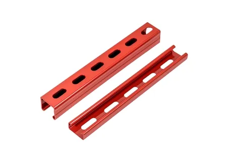 Vertical Support Accessory Galvanized C-Shaped Steel Strut Channel Accessory for Versatile Applications