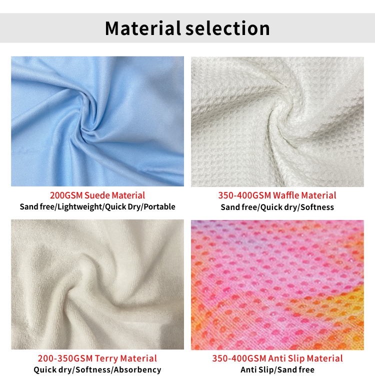Golf Towel Microfiber Structure