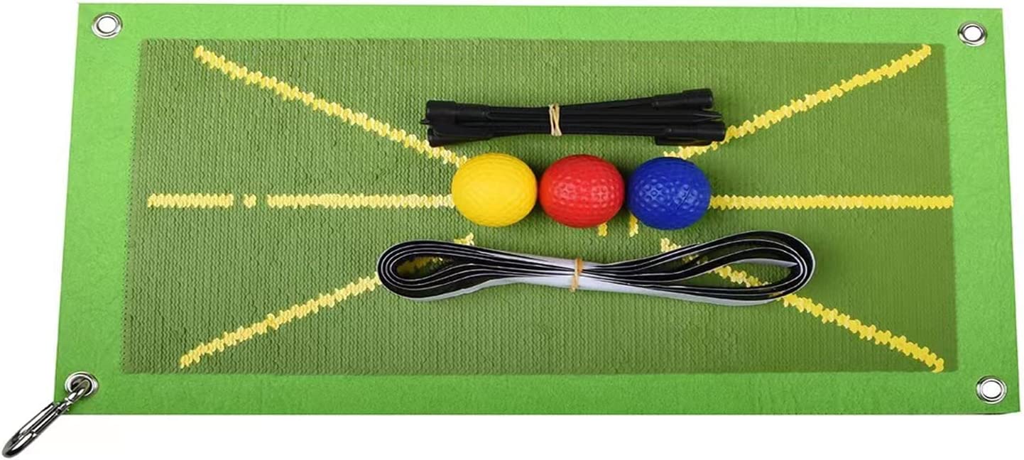 Premium Swing Path Feedback Golf Practice Mats Swing Detection Batting Golf Impact Training Mat