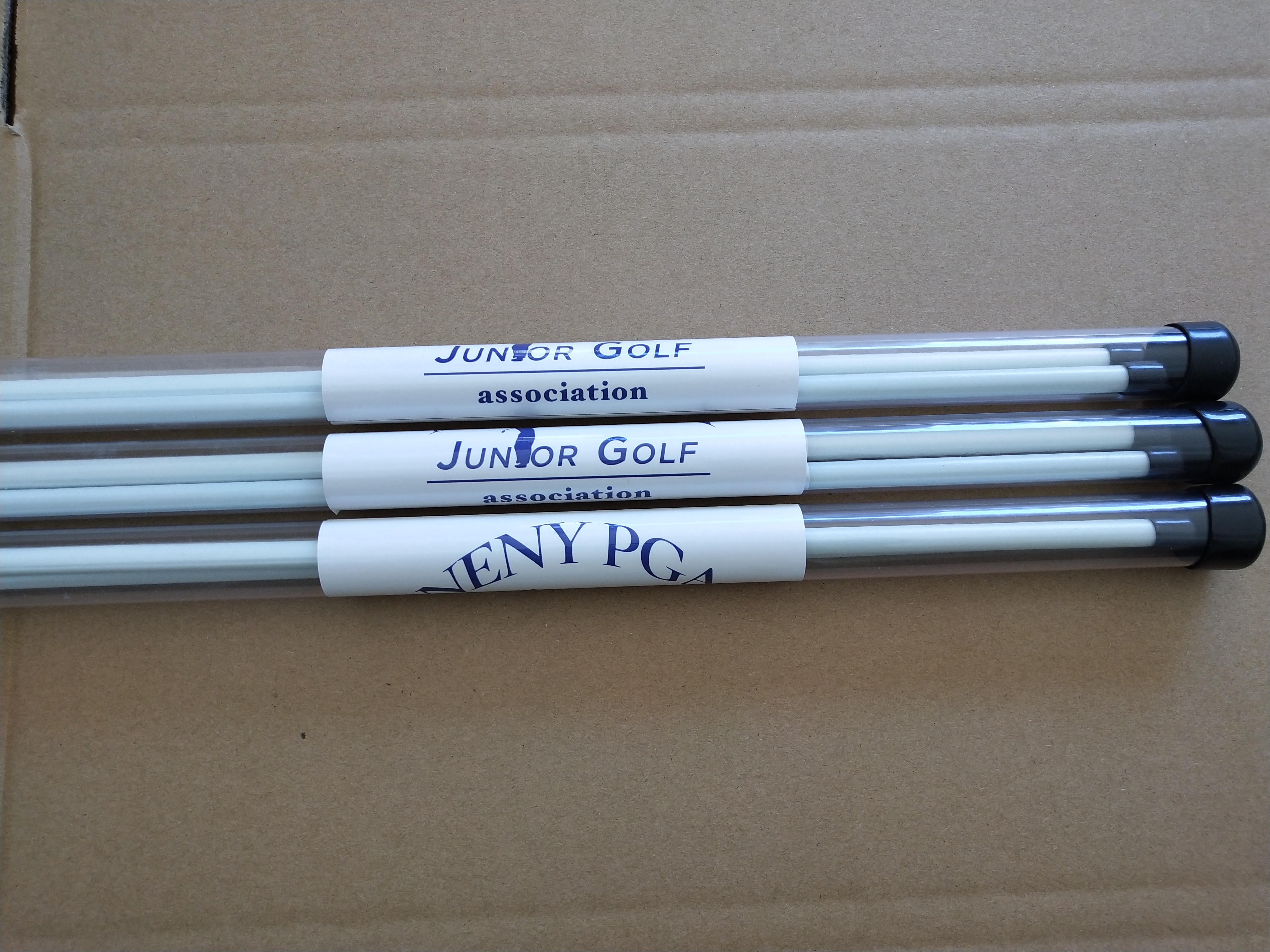 2-fold Fiberglass Golf Alignment Stick 122cm Length Ambidextrous Design for Putting Direction Indicator Pole