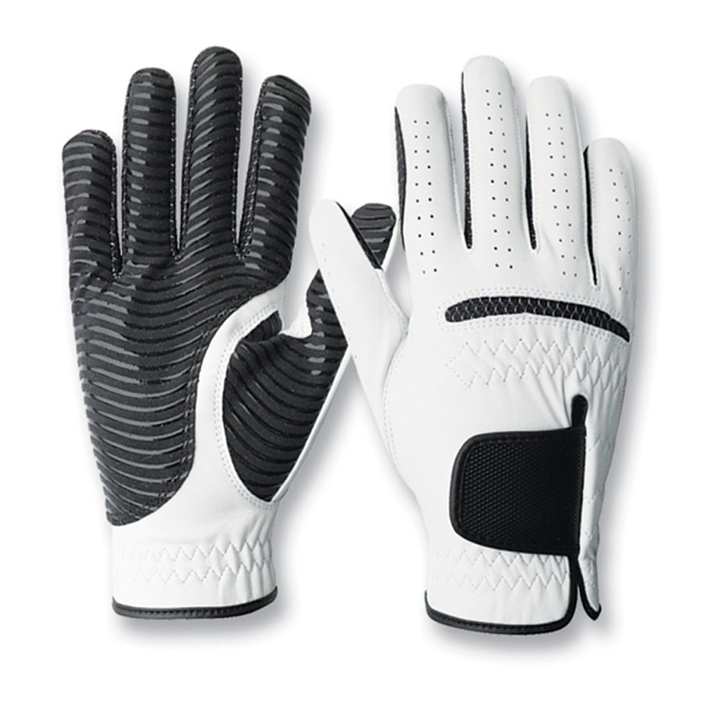 Feel Comfortable Gripping Your Club Men Hands Winter Sports Wholesale Price Leather Golf Gloves Cheap OEM Custom Fashion