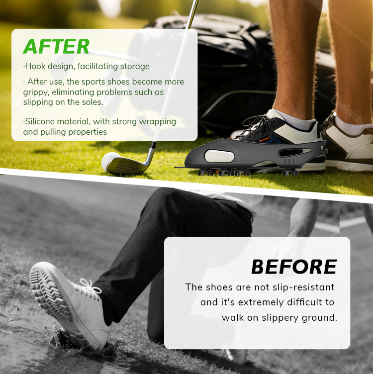 Golf Silicone Shoe Spike Hanger 6