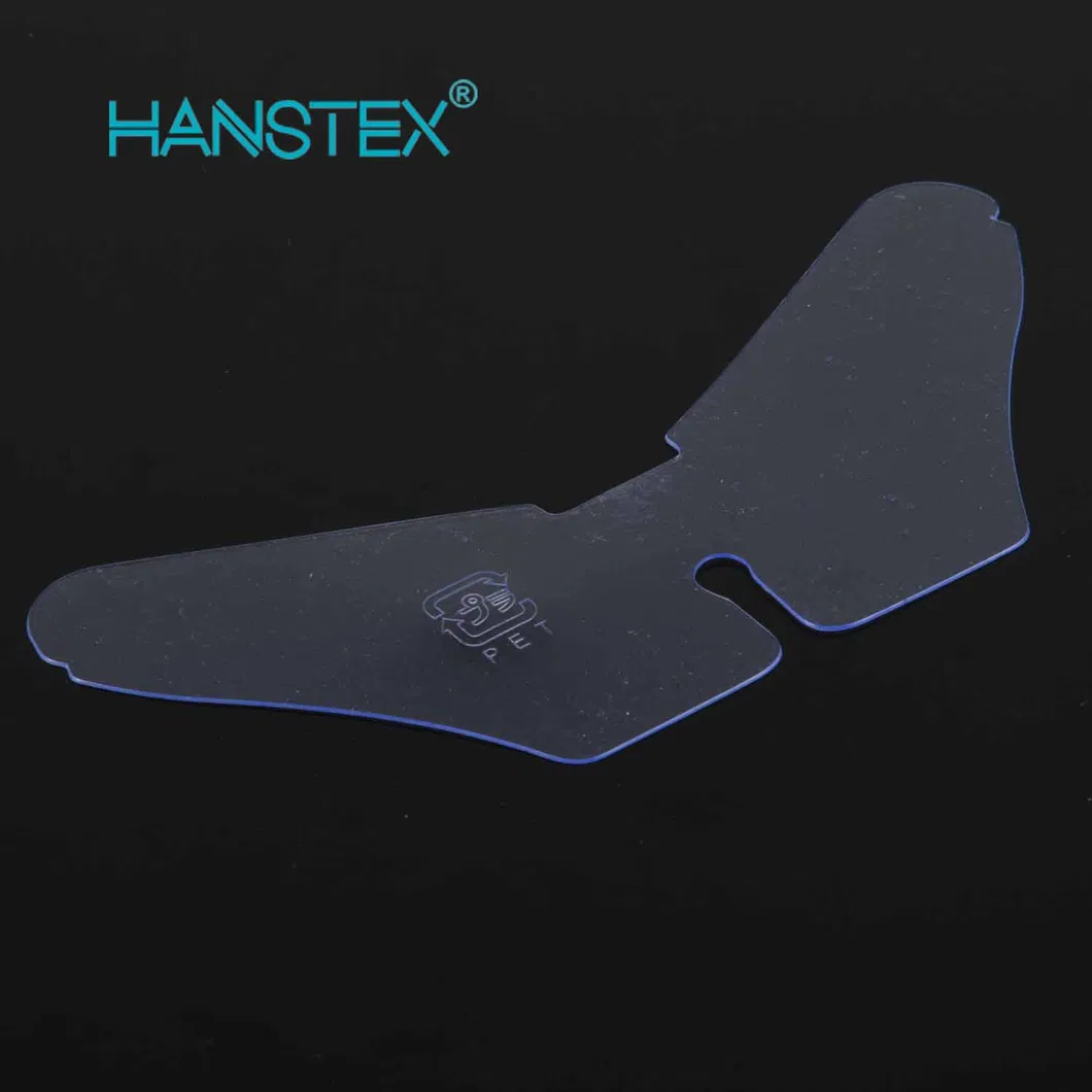 Plastic Support Smooth PVC Shirt Collar Plastic Sheets Other Garment Accessories