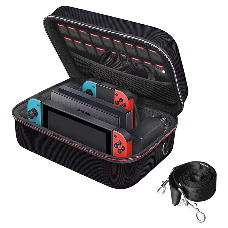 Large Capacity Waterproof EVA Hard Shell Golf Travel Case Custom Special Zipper Case Resistant Durable Protective for Golf Balls