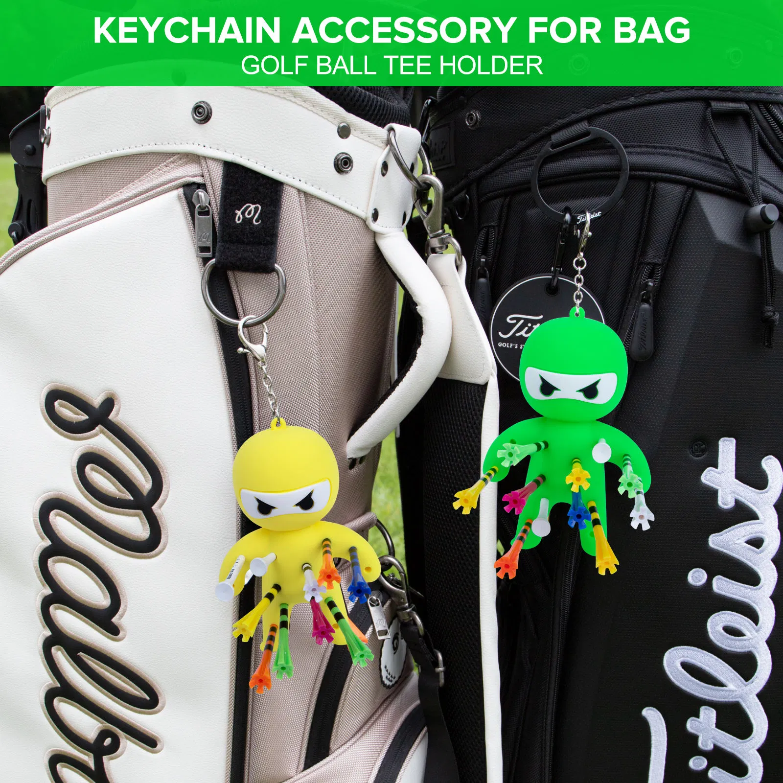 Creative Golf Ball Tee Holder Details