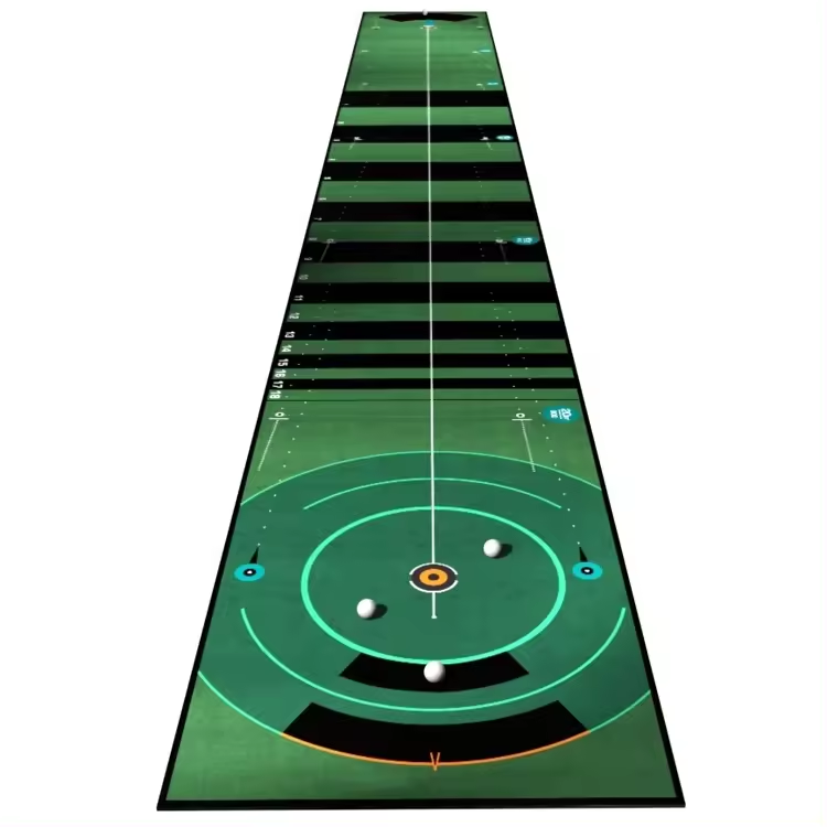 Custom Golf Training Chipping Mat Aid Strike Golf Course Practice Hitting Putting Green Mat for Indoor