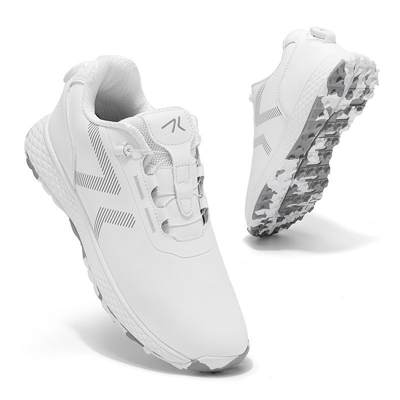 New Unisex Professional Golf Shoes Non-Slip Spiked High Traction Comfortable Outdoor Shoes Wholesale OEM