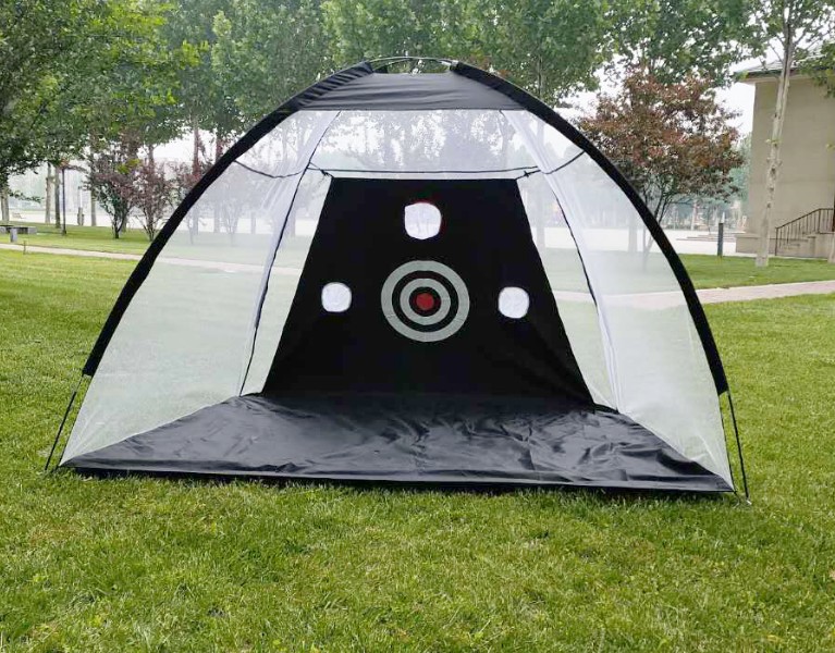 Golf Practice Net with OEM Netting Logo Multi Target Forever FDC-06A Fiberglass Head Ambidextrous