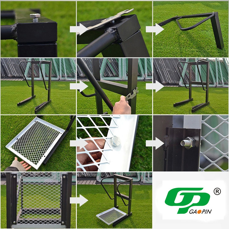 Golf Bag Rack Detail 4
