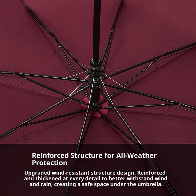 Custom Logo Modern Two-fold Full-automatic Golf Umbrella with UV Protection Anti-wind 12 Bones Ribs Wholesale