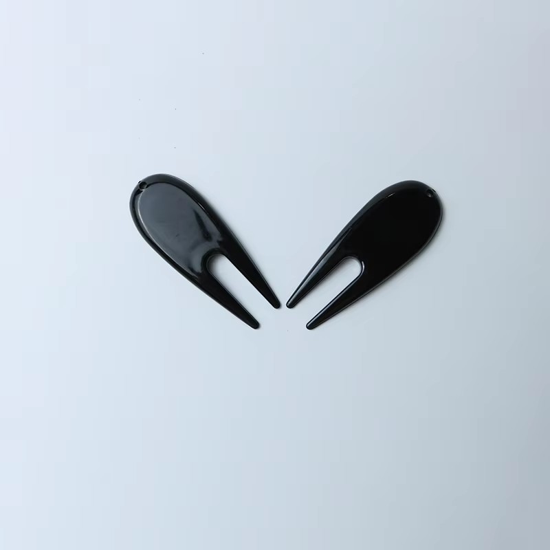 Golf Accessories Various Widely Used Plastic Golf Pitch Fork Divot Repair Tool With Ball Marker
