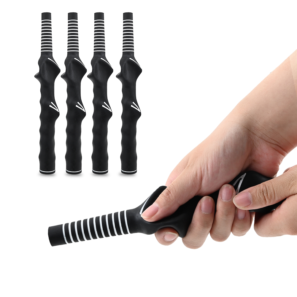 Club Grips Kid Right Hand Rubber Trainer Anti Slip Swing Exercises Ergonomic Beginner Correct Training Aids Midsize Golf Grip