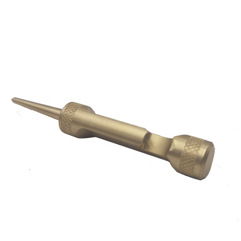 Custom CNC-milled Brass Stainless Steel Divot Tool &amp; Bottle Opener Golfer Gift Product