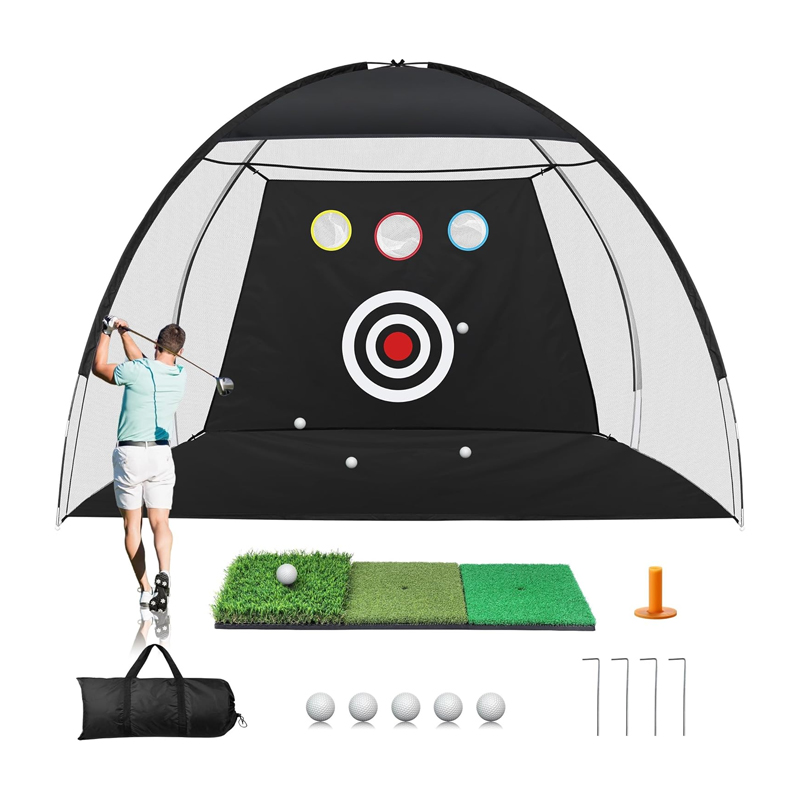 Indoor/Outdoor Home Golf Practice Aids Outdoor Indoor Backyard Golf Swing Chipping Training Hitting Aids Golf Practice Nets