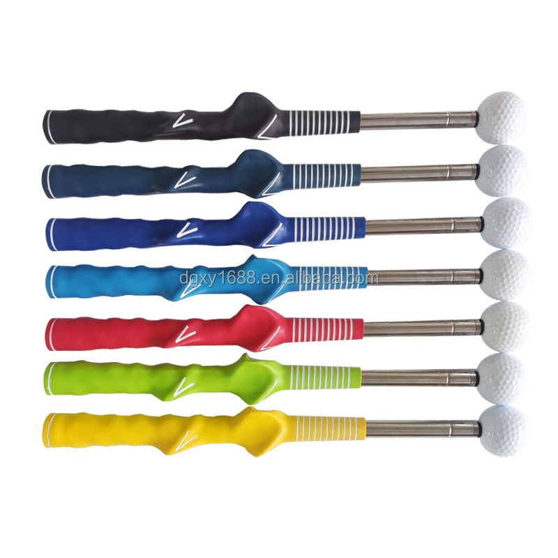 Retractable Telescopic Golf Grip Trainer Swing Training Aids for Warm-up and Tempo Training