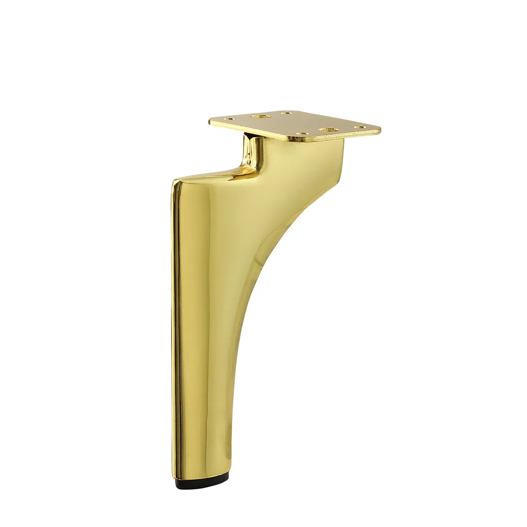 Thick Straight Tapered 7 Type Sofa Legs Kitchen Cabinet Legs Black Support Leg Accessories for Cabinets