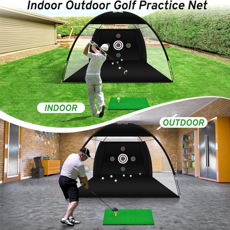 Indoor/Outdoor Home Golf Practice Aids Outdoor Indoor Backyard Golf Swing Chipping Training Hitting Aids Golf Practice Nets