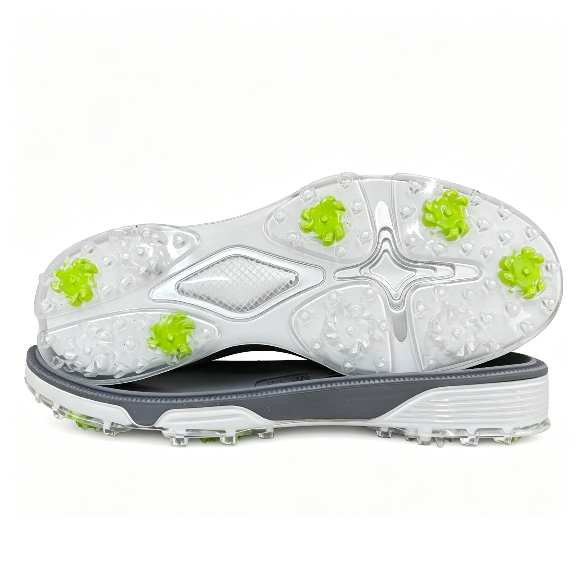 Wholesale Removable Rotating Spike Golf Shoe Outsole High Traction Anti Slip Golf Sole