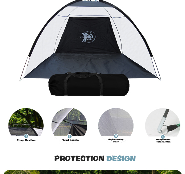 Indoor and Outdoor Golf Net Showcase