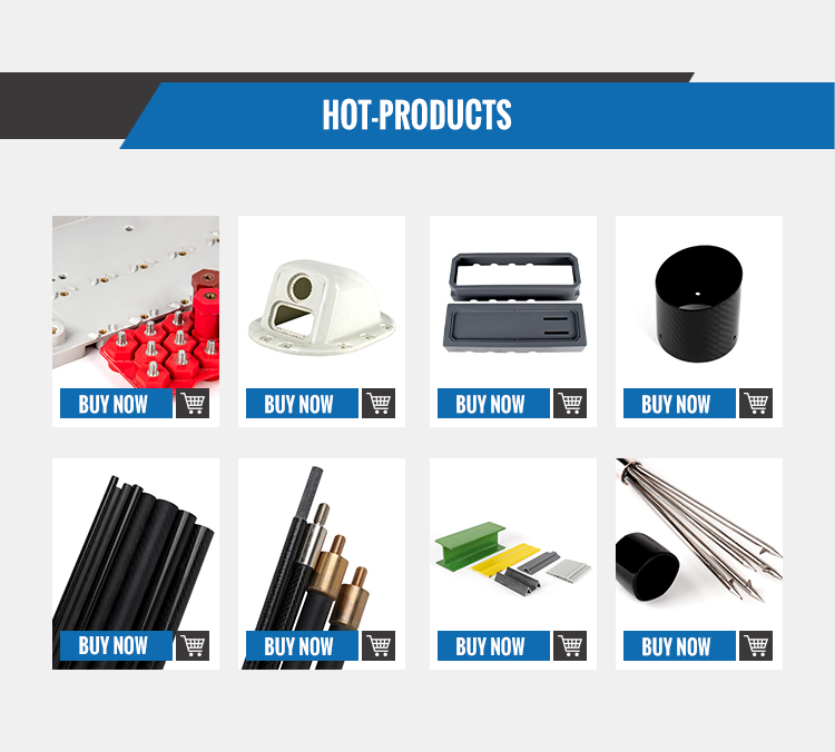 Fiberglass and Carbon Fiber Product Range