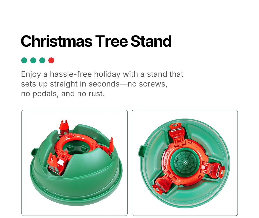 Durable Accessories for Sturdy Christmas Tree Holder and Support