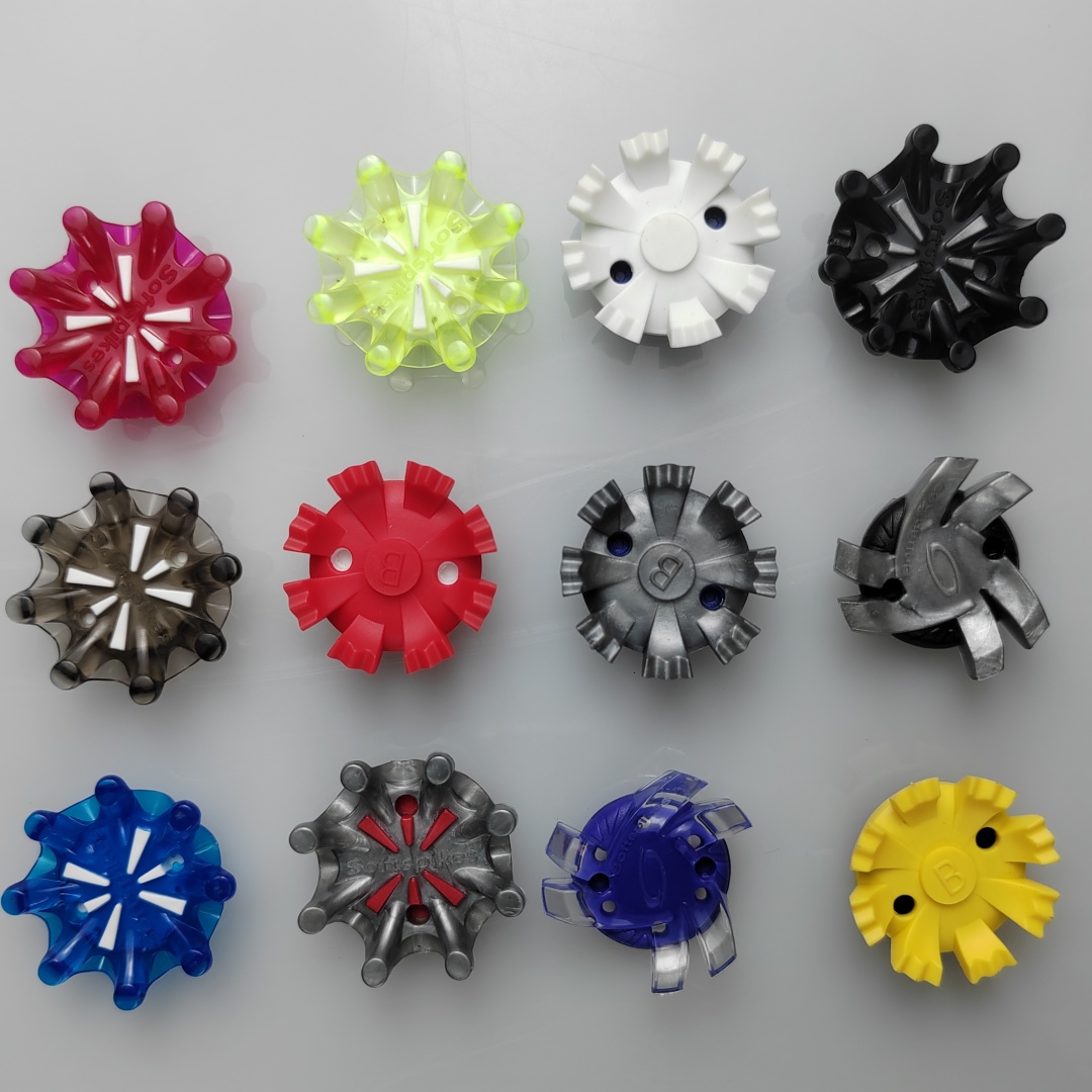 Golf Spikes Close Up