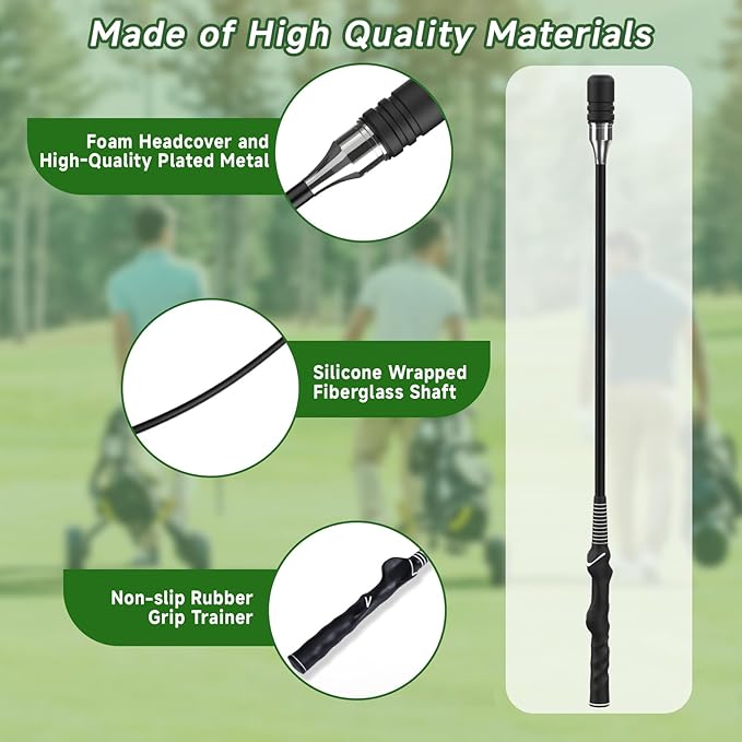 Golf Swing Trainer Golf Grip Trainer For Grip Correction Swing Click Feedback Training Aid Indoor Outdoor Practice Golf Gifts