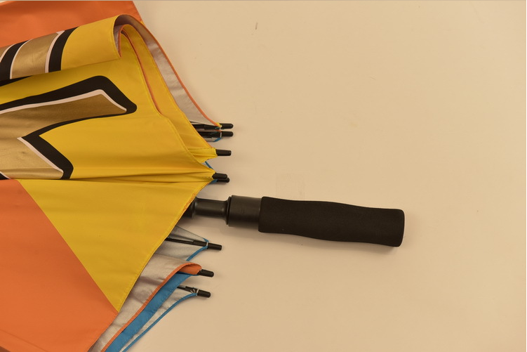 Large Windproof UV Protection Golf Umbrella with Logo Custom Design Business Gift