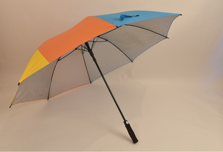 Large Windproof UV Protection Golf Umbrella with Logo Custom Design Business Gift