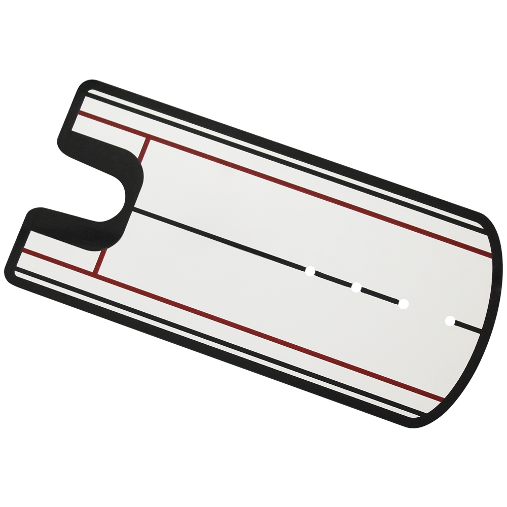 Golf Putting Mirror Alignment Training Aid with Eye Line Guide Straight Putting Practice Tool Golf Training Accessories