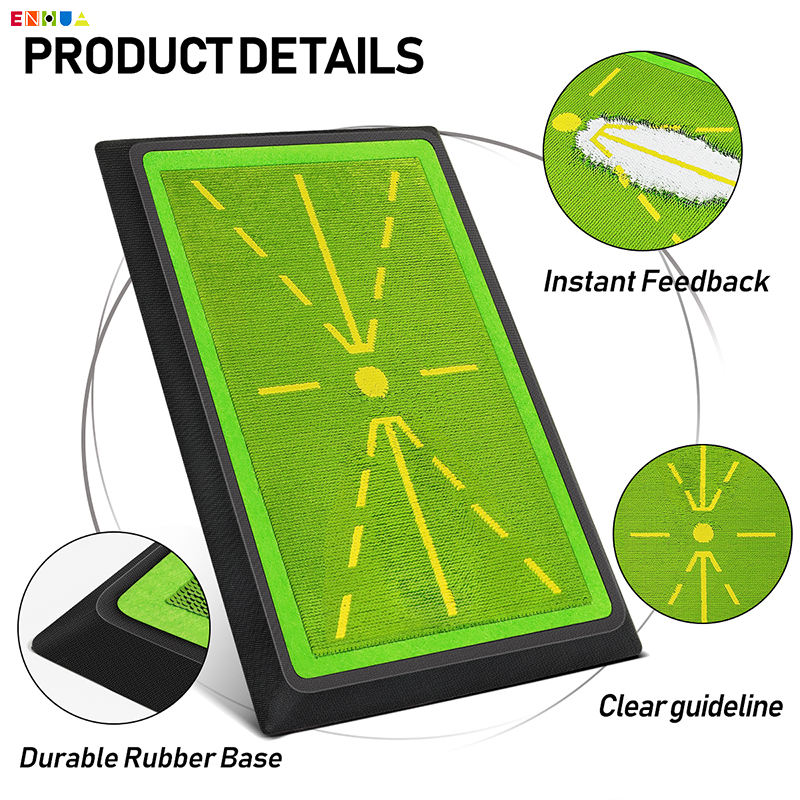 Golf training mat product view 4